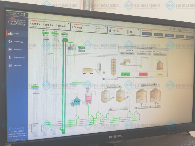 Planta de Cereales - General Levalle