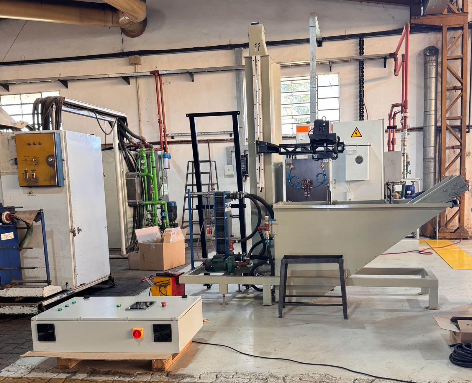 Automatización de máquina templadora - Franco Fabril